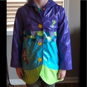 🧜‍♀️Disney Little Mermaid rain jacket!